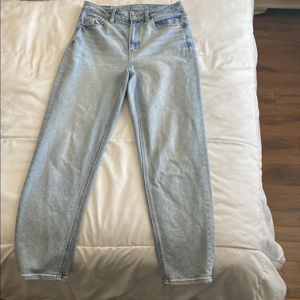 American Eagle Outfitters Blue Straight Leg Jeans